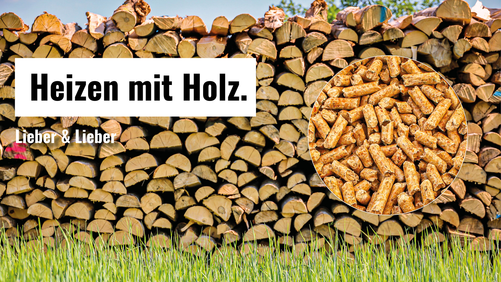 Lieber & Lieber: Heizen mit Holz - Pelletkessel - Scheitholzkessel